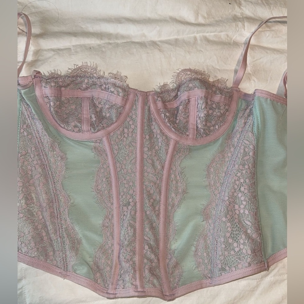 Urban outfitters out from u set corset top